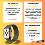 Curea împletită pentru Apple Watch