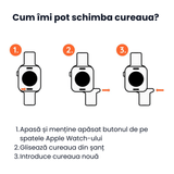 Steel Fit curea din oțel inoxidabil pentru Apple Watch