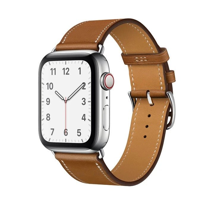 Apple Watch Leather Fit Bőr Szíj - Smartwatcherz