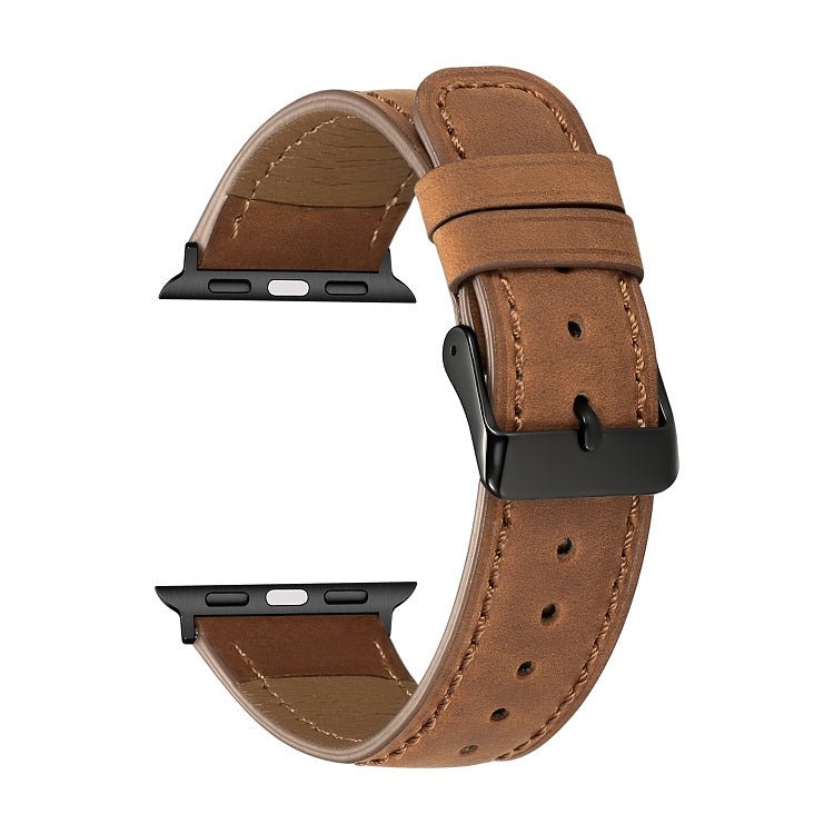 Apple Watch Leather Strap Bőr Szíj - Smartwatcherz