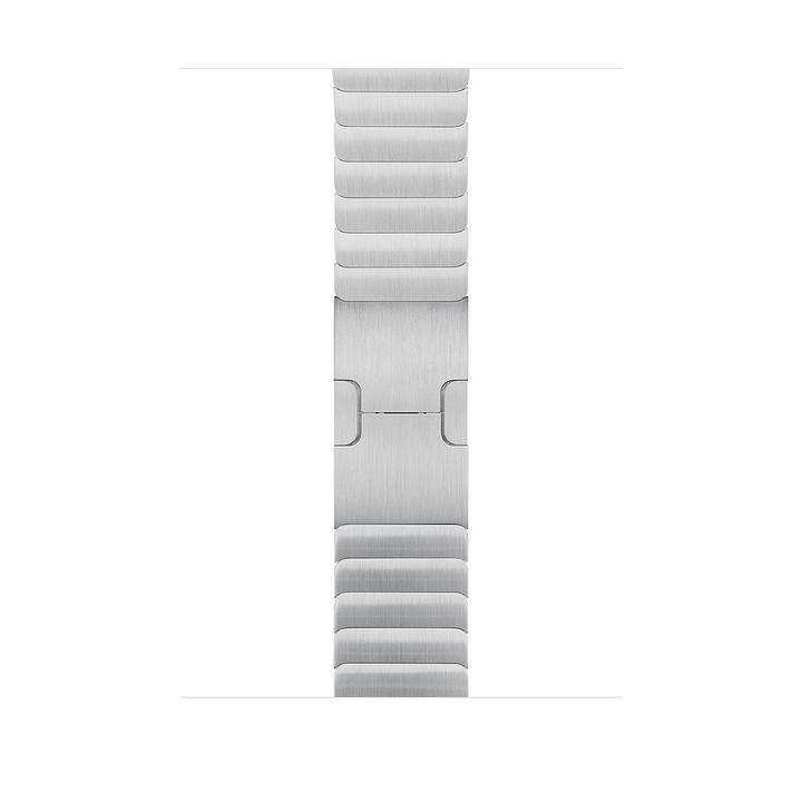 Apple Watch ezüst Fém szíj rozsdamentes acél 38mm 40mm 41mm 42mm 44mm 45mm méretű apple watch okosórához. Állítható méretű. Apple Watch series 1 2 3 4 5 6 7 SE hez megfelelő óraszíj