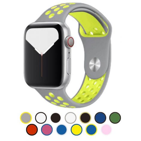 apple watch curea de sport din silicon smartwatcherz
