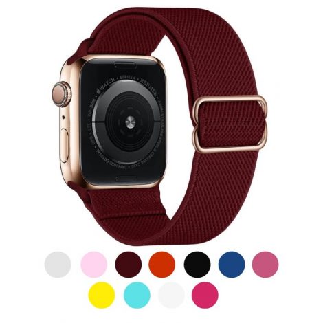 apple watch curea din material elastic smartwatcherz
